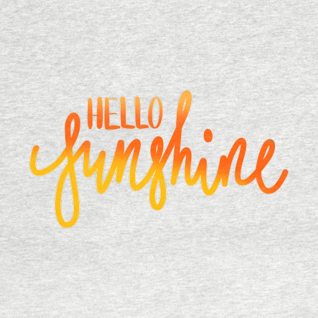 Hello Sunshine by lilydlin